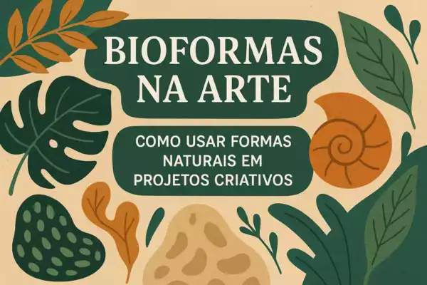 Bioformas na Arte: Como Usar Formas Naturais em Projetos Criativos