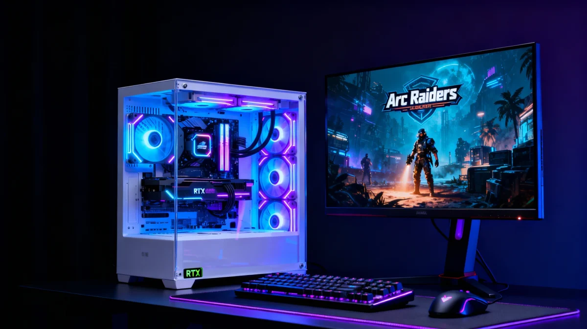 Quanto custa um PC gamer para rodar Arc Raiders em alto nível? Guia completo de peças e preço